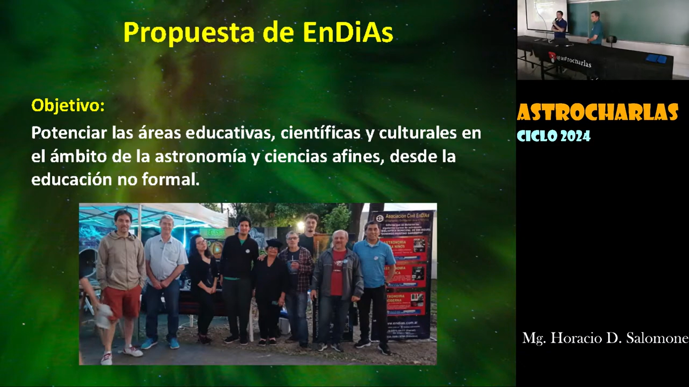 EnDiAs realiza sus actividadesde desde la educacion no formal